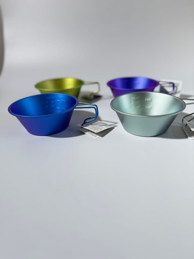  peak シェラカップ　4色セット　限定カラー