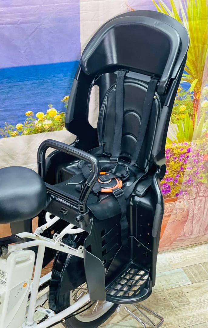 Y2061超破格！パナソニックギュット⭐️子供乗せ電動アシスト自転車