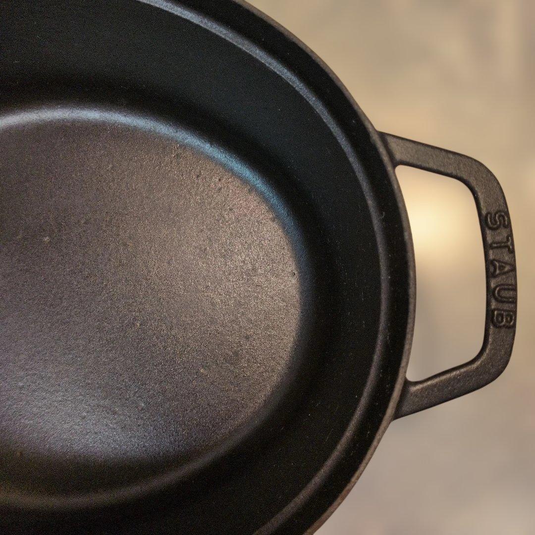 ①STAUB ストウブ ココット オーバル 31cm