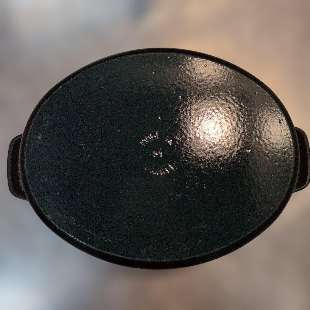 ①STAUB ストウブ ココット オーバル 31cm