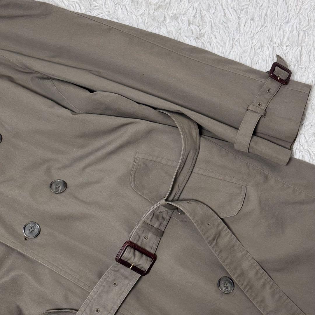 XL相当✨チャップス ラルフローレン マキシ丈 トレンチコート ライナー素材切替