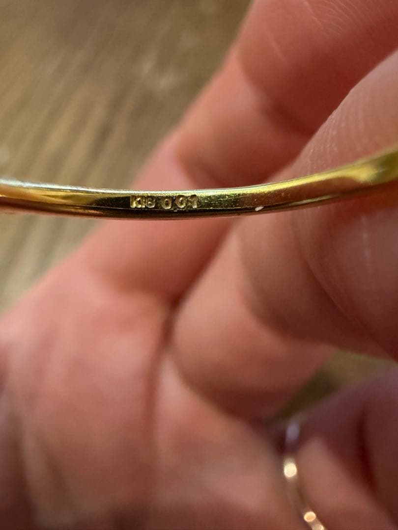 UNITED ARROWS 天然石リング K18