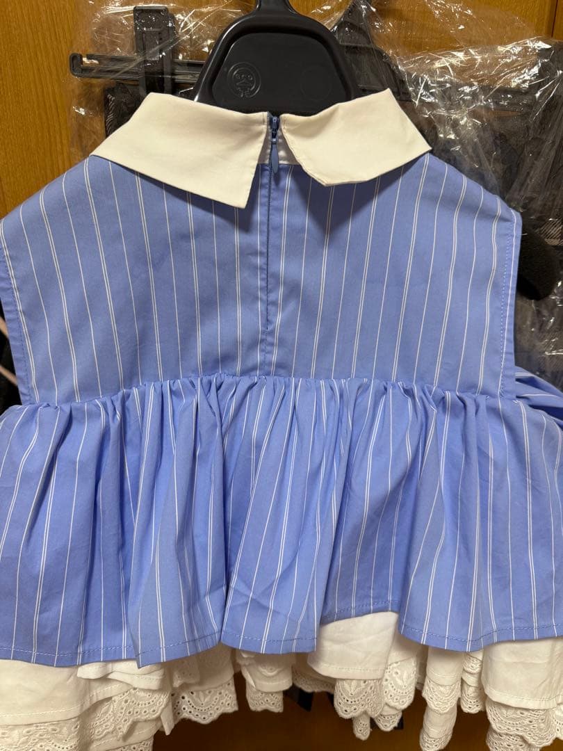 【タグ付き新品未使用】Eimy istoire ボリュームラッフルブラウス