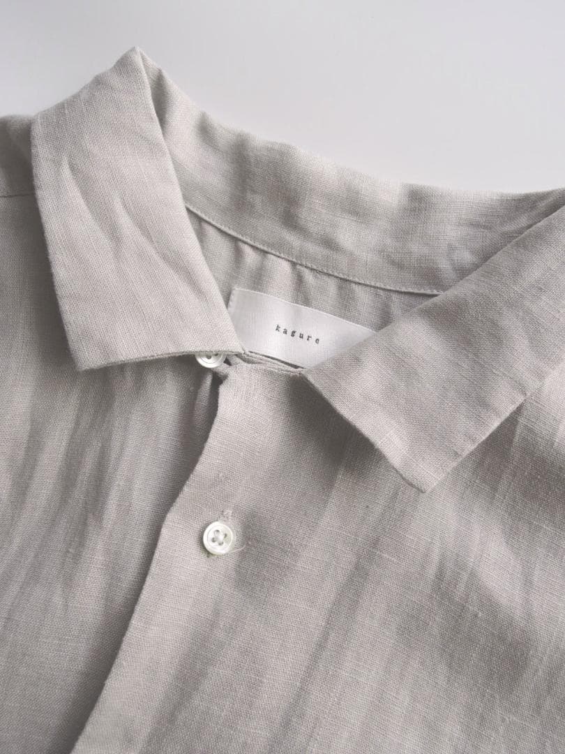 2025 春夏新作 かぐれ kagure リネンハーフスリーブオールインワン＊G