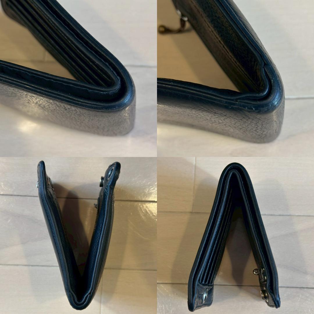 Chrome Hearts クロムハーツ 1スナップ クロスボタン ウォレット