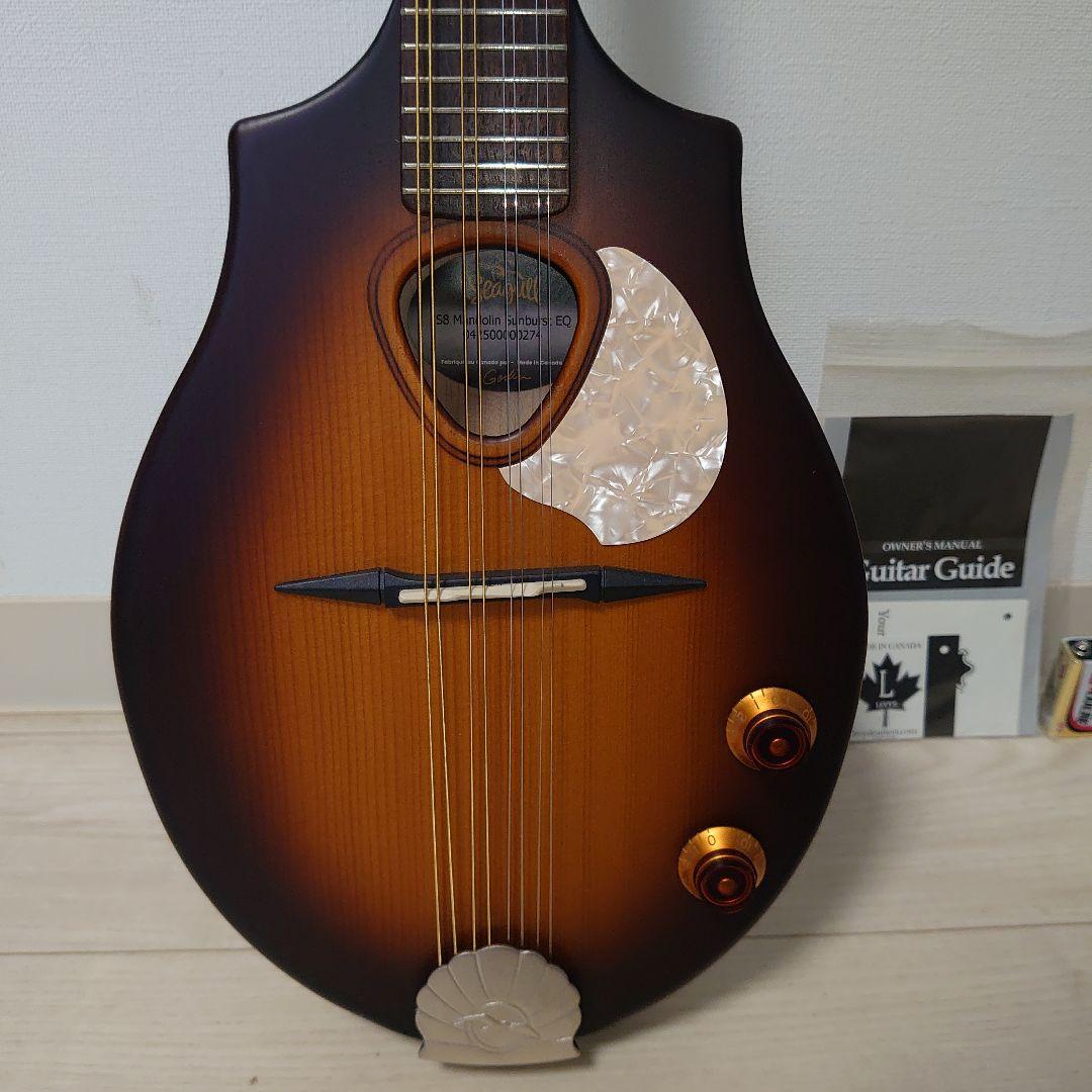 Seagull S8 マンドリン セミハードケース付き
