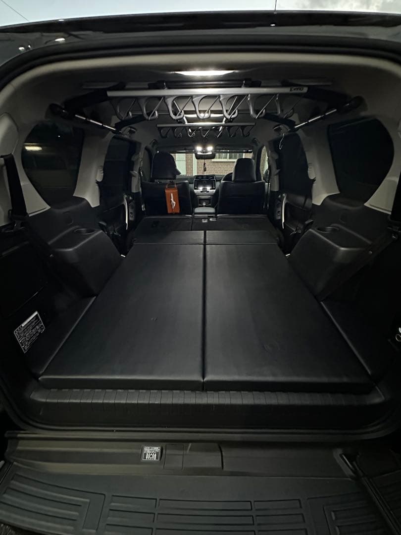 プラド150後期　7人乗り　ベット　フラット