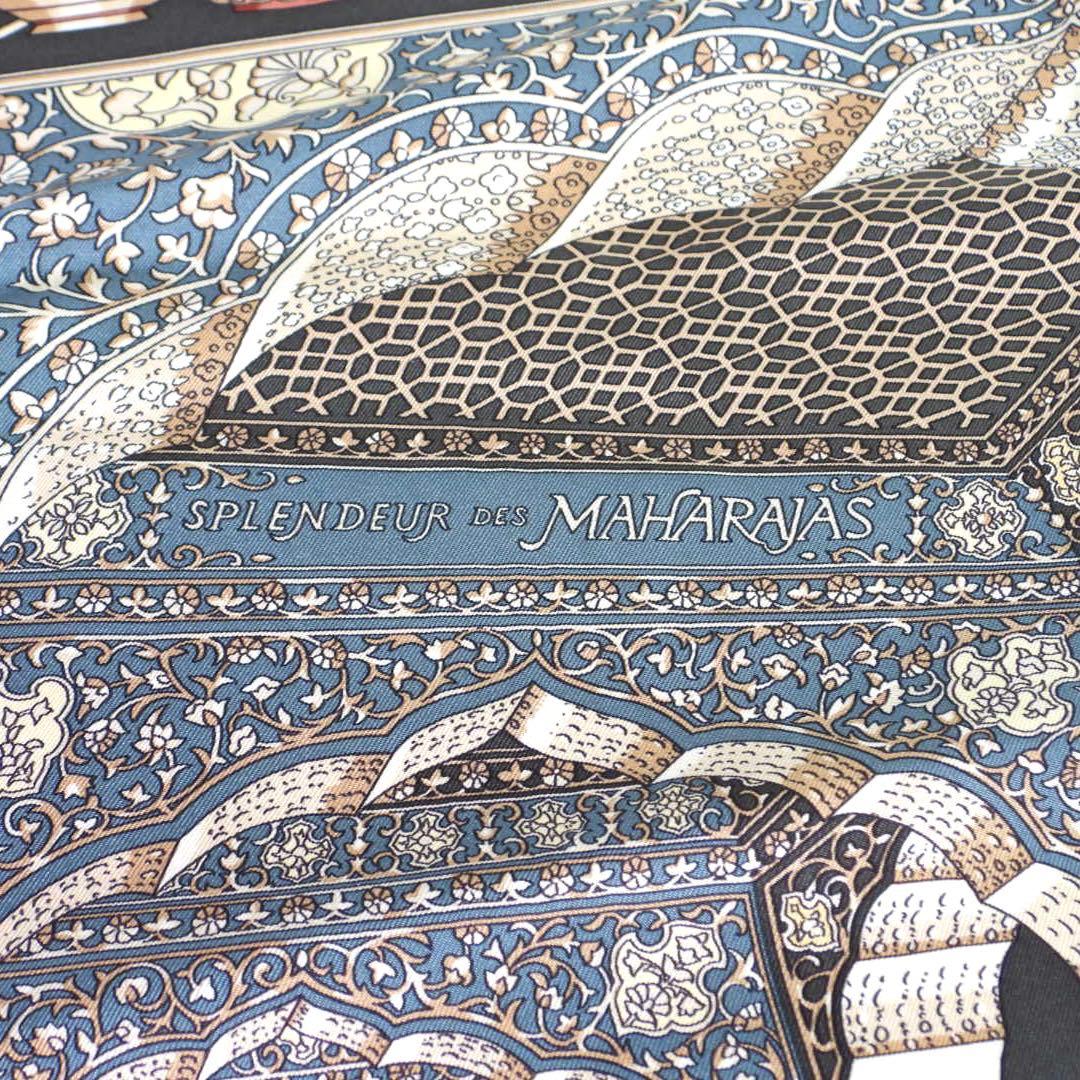 エルメス◇カレ90/スカーフ/マハラジャ/シルク/希少品