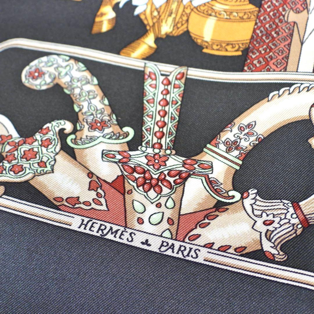 エルメス◇カレ90/スカーフ/マハラジャ/シルク/希少品