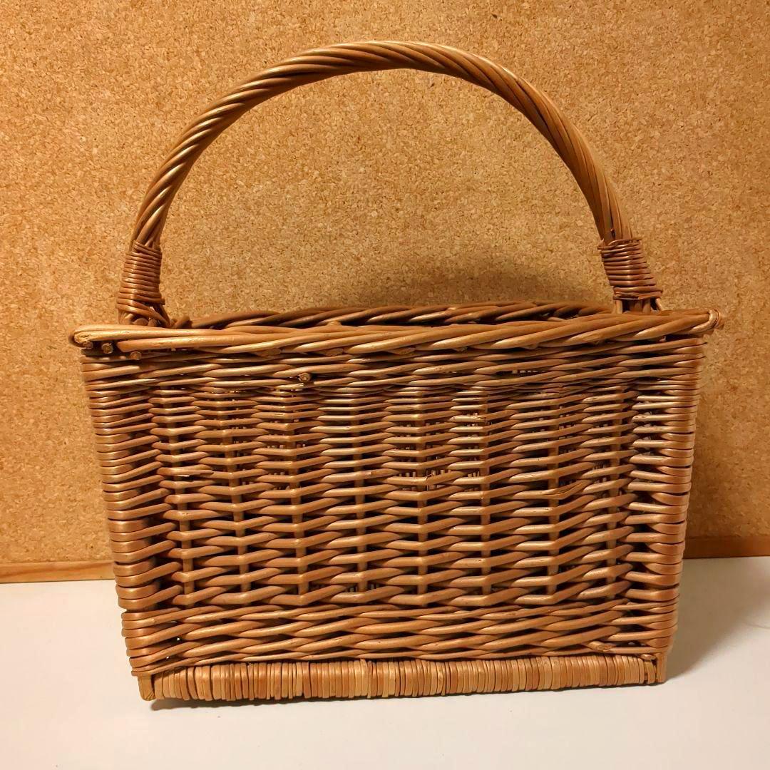 ★籐のかご★ワイン入れ★ヴィンテージ★アンティーク★ワインラック★