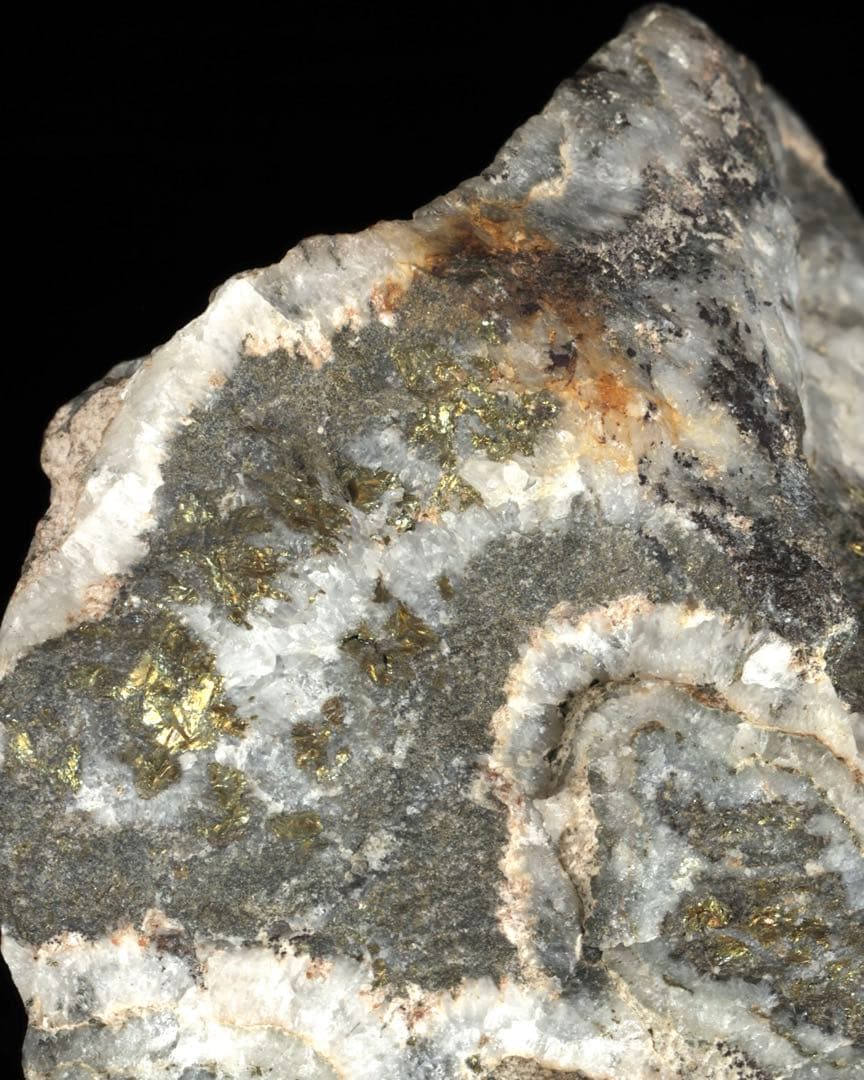 佐渡 金鉱石 原石 標本 鑑賞石 水石 天然石 自然石 飾石 台座付 2135g