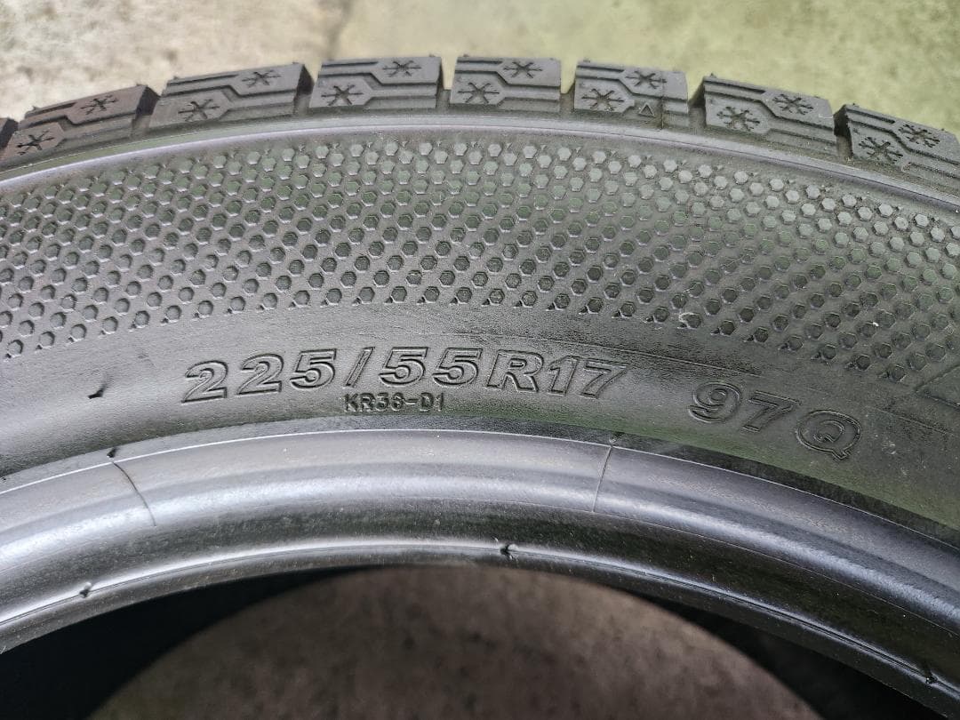 送料込☆2021年製KENDA ケンダタイヤ 225/55R17 ☆4本