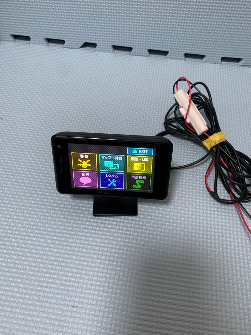 ユピテル SUPER CAT レーザー＆レーダー探知機 液晶 A370