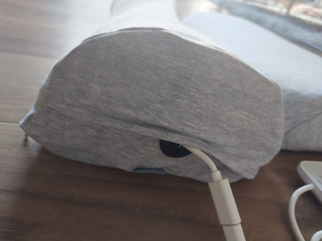 CALQS（カルクス)首と肩がホッとする枕PLUS カバー付き　ライトグレー