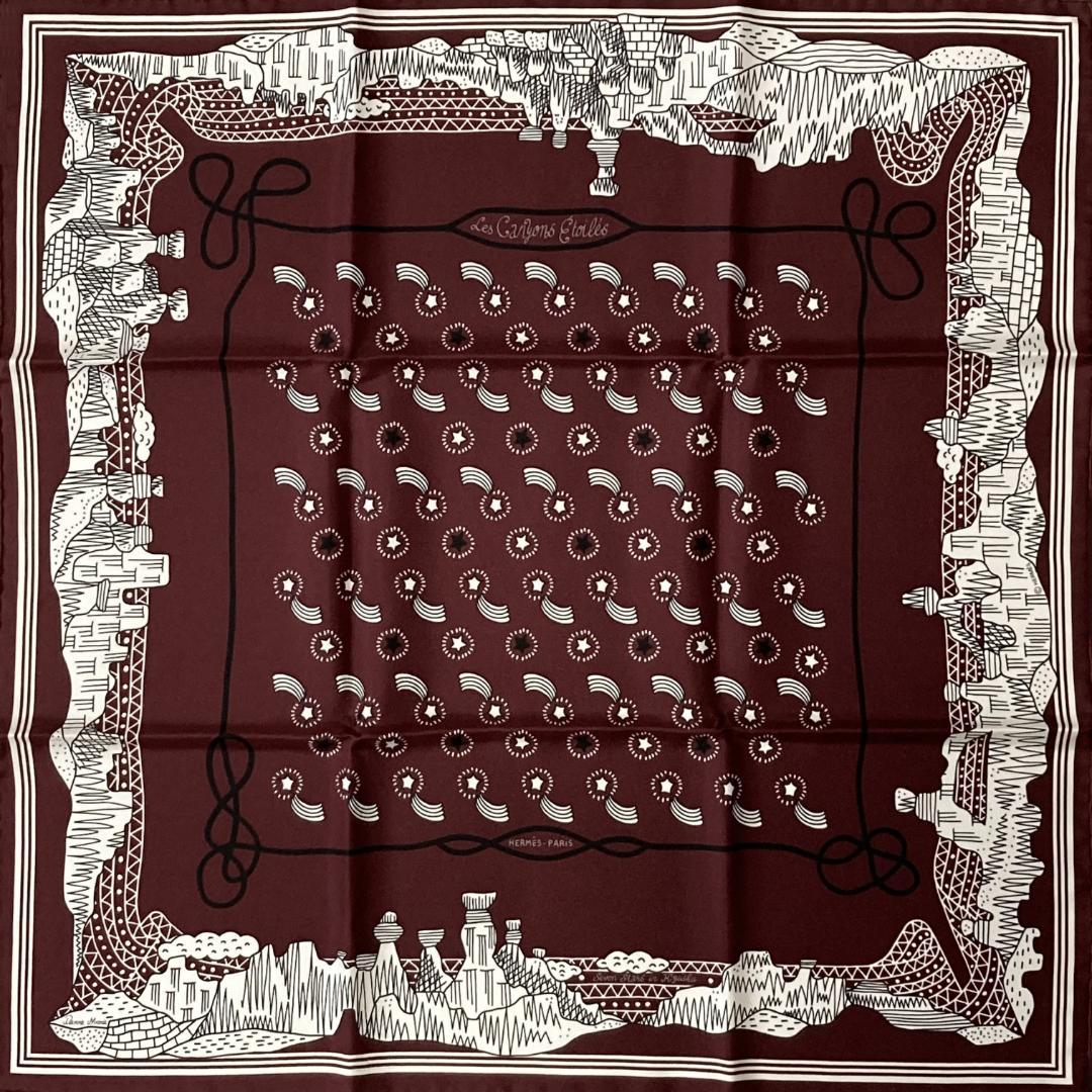 エルメス カレ55 Les Canyons Etoiles 峡谷から星たちへ