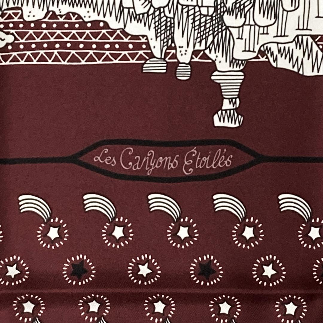 エルメス カレ55 Les Canyons Etoiles 峡谷から星たちへ