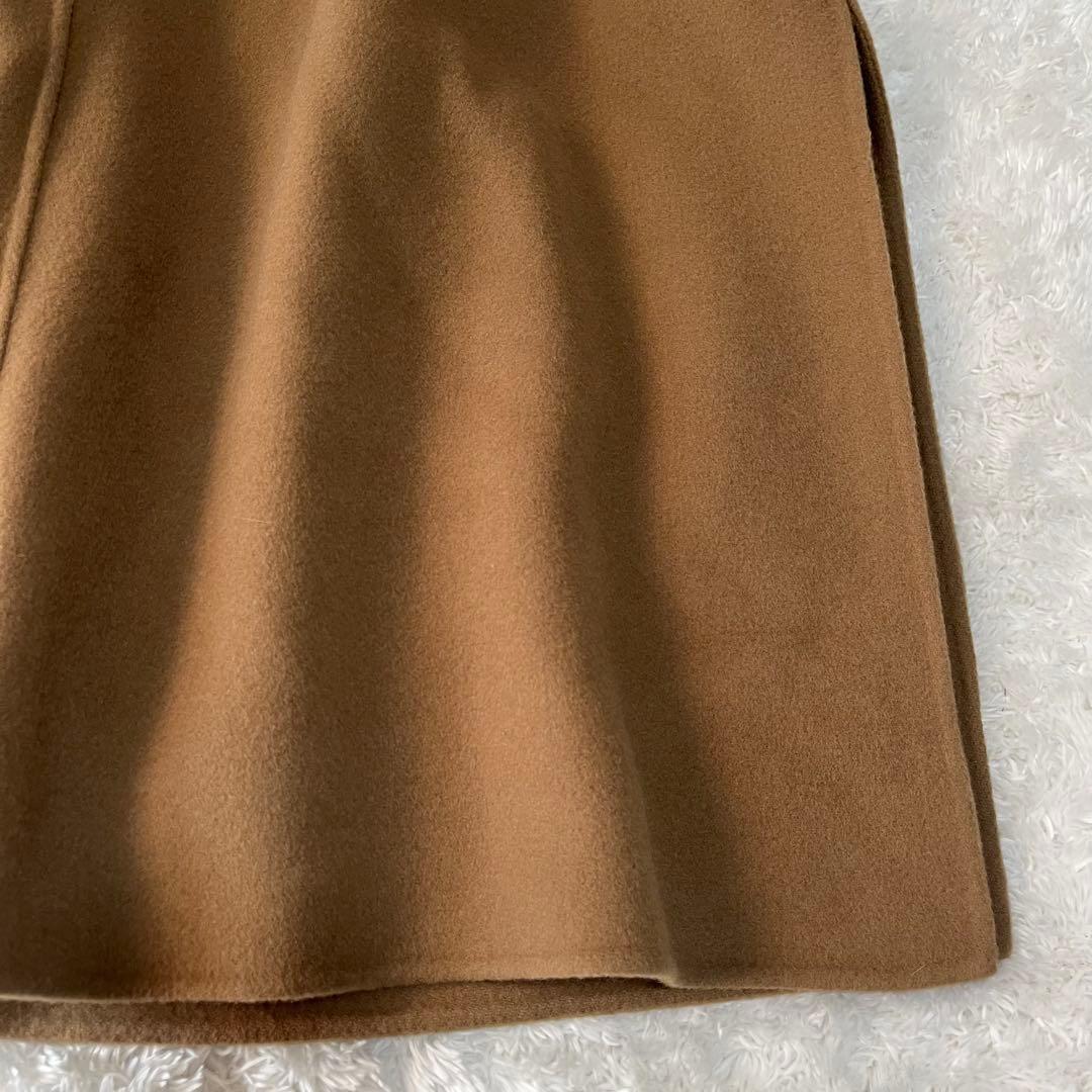 美品　N.O.R.C ウール　リバーロングコート　ダブルフェイス　ベルテッド