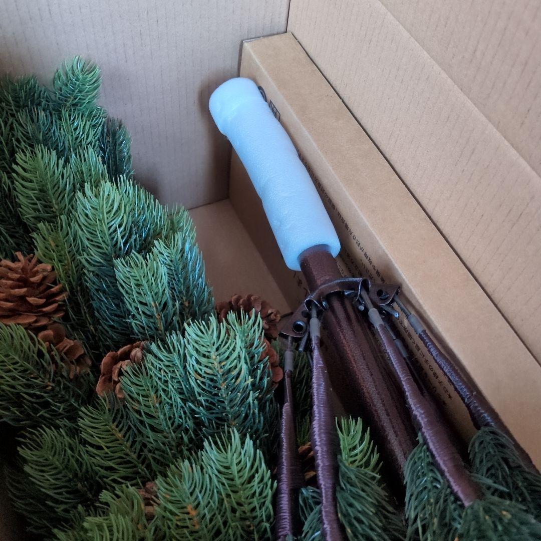 クリスマスツリー 120cm おしゃれ 葉が痛くない 葉が落ちない 北欧風