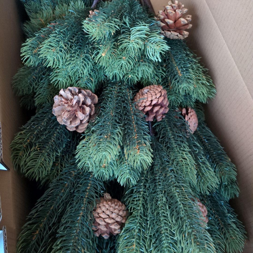 クリスマスツリー 120cm おしゃれ 葉が痛くない 葉が落ちない 北欧風