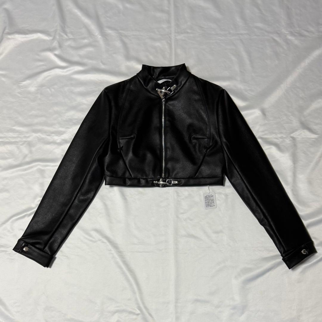 theredthread S urban leather cropped レザー