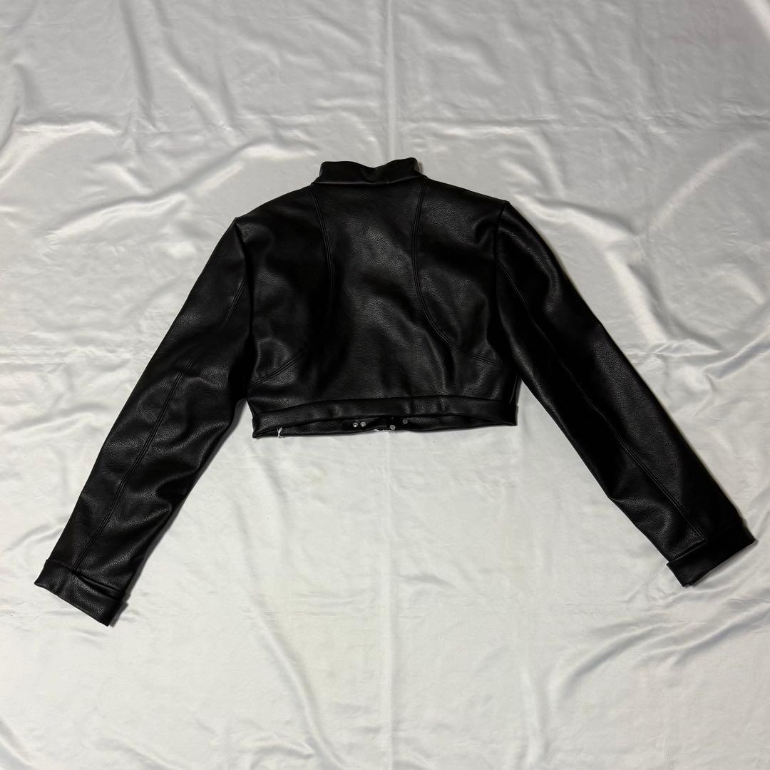 theredthread S urban leather cropped レザー