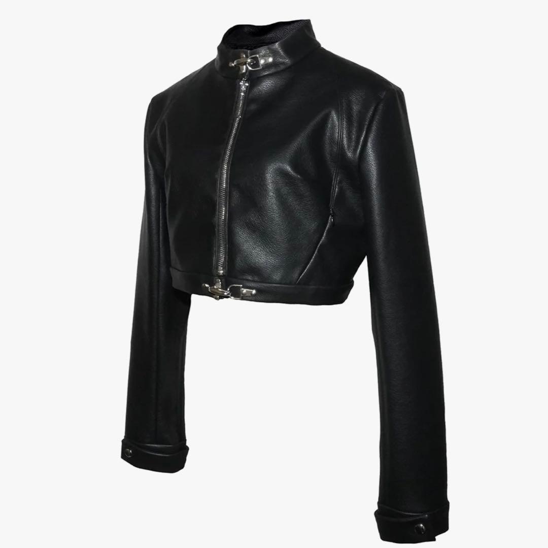 theredthread S urban leather cropped レザー