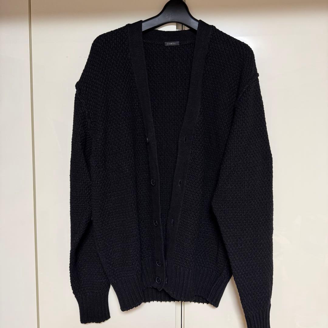 ◆試着のみ◆comoli◆コモリ◆2025ss◆5Gニットカーディガンサイズ1