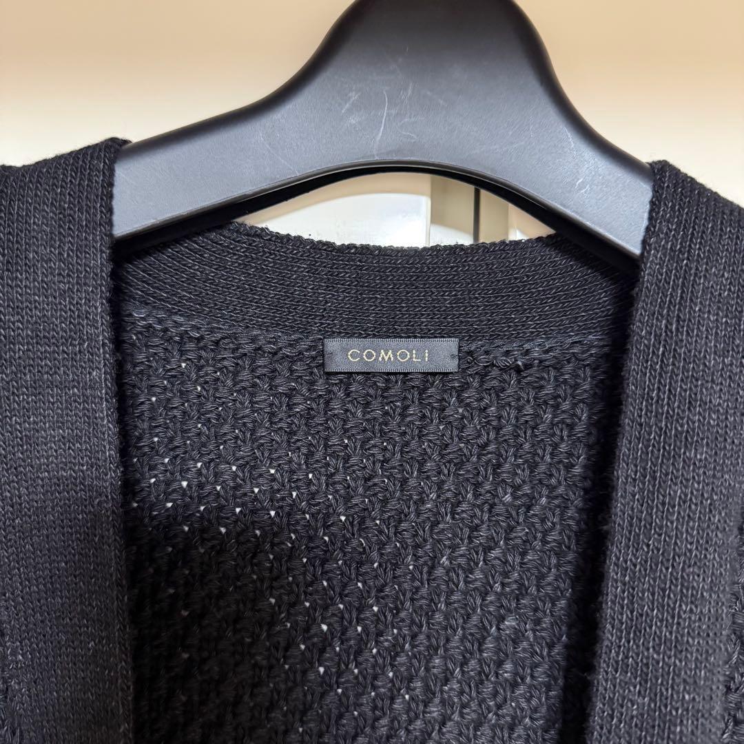 ◆試着のみ◆comoli◆コモリ◆2025ss◆5Gニットカーディガンサイズ1