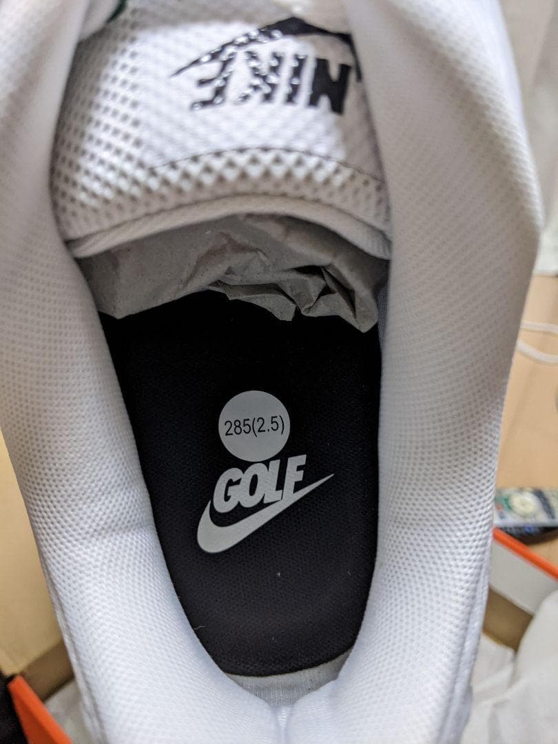 値下げ激レア！NIKE AIRMAX90GOLFナイキエアマックス白黒28.0③