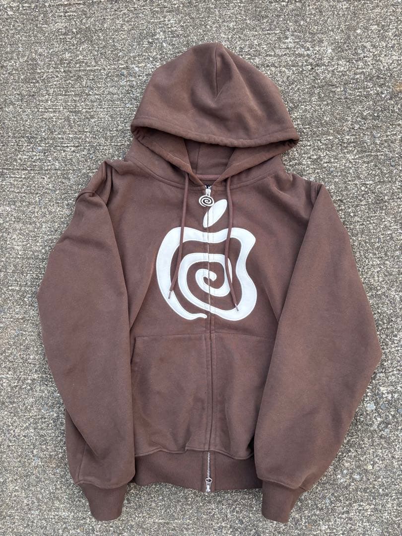 「最安値」SOL soonerorlater APPLE ZIPHOODIE M