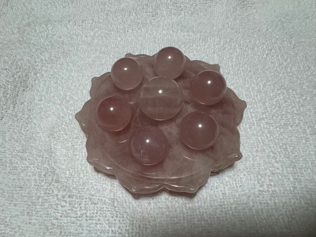 ローズクォーツ⭐️水晶