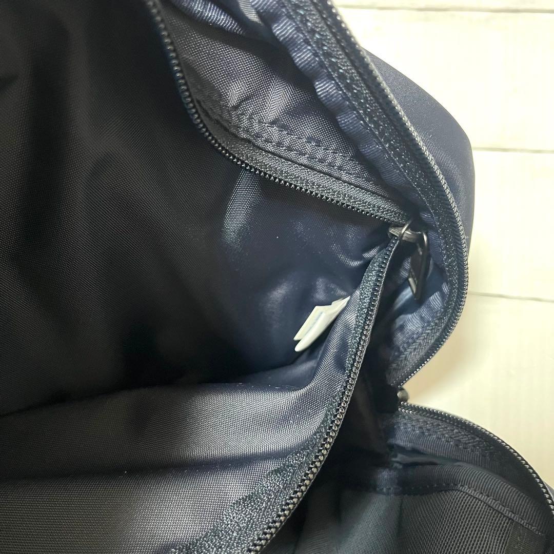 【極美】PORTER ボディバッグ ウエストバッグ ダークフォレスト ネイビー