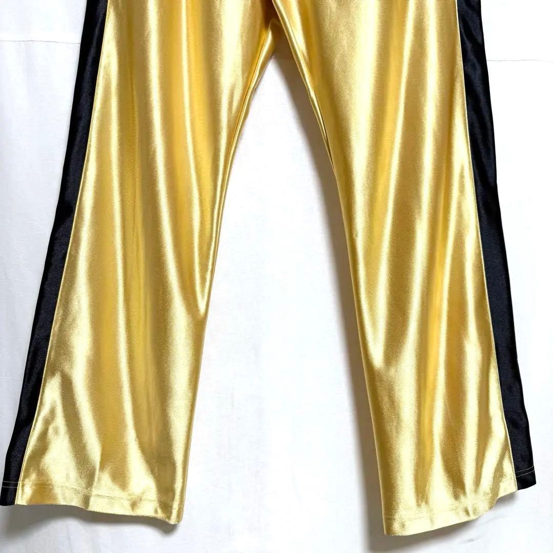 ⚫︎Mサイズ！Needles ゴールドカラー　サイドライントラックパンツ