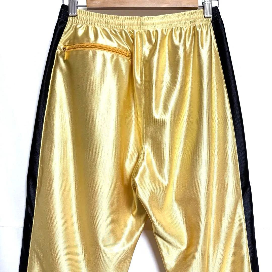 ⚫︎Mサイズ！Needles ゴールドカラー　サイドライントラックパンツ