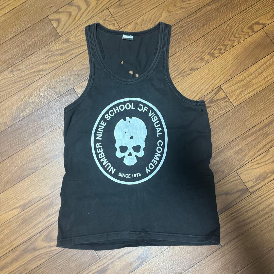 NUMBER (NINE) スカルプリント タンクトップ L