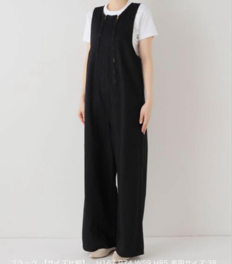 CURRENTAGE/カレンテージ 別注 W ZIP サロペット