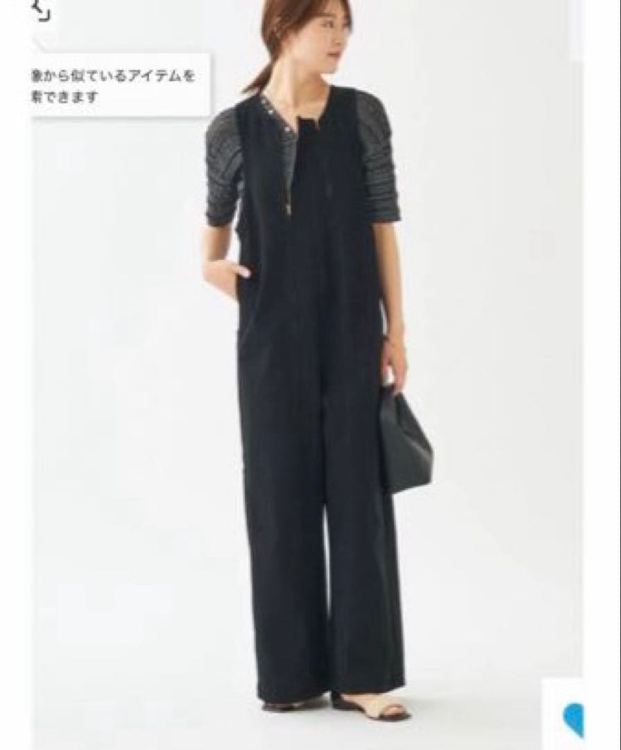 CURRENTAGE/カレンテージ 別注 W ZIP サロペット