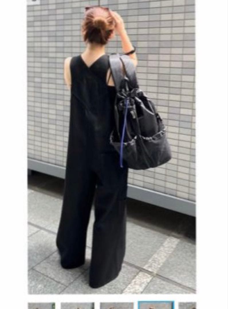 CURRENTAGE/カレンテージ 別注 W ZIP サロペット