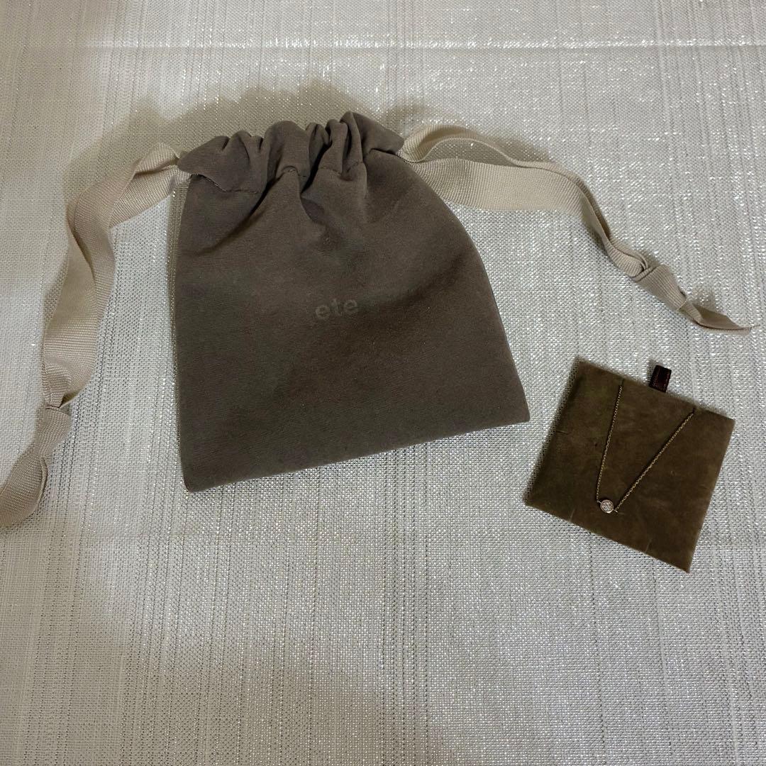 ete K10 ブリリアント ダイヤモンド ブレスレット