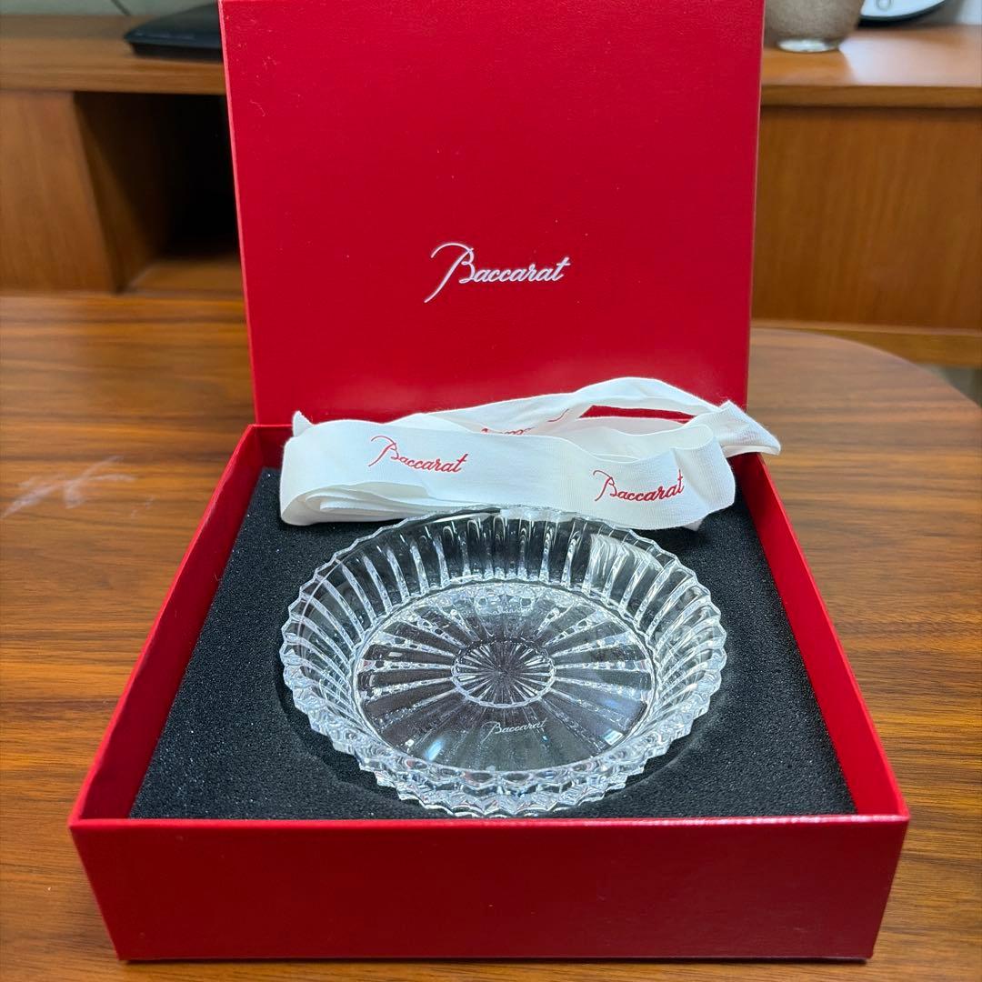 【新品未使用】Baccarat（バカラ）ミルニュイ プレート　13cm