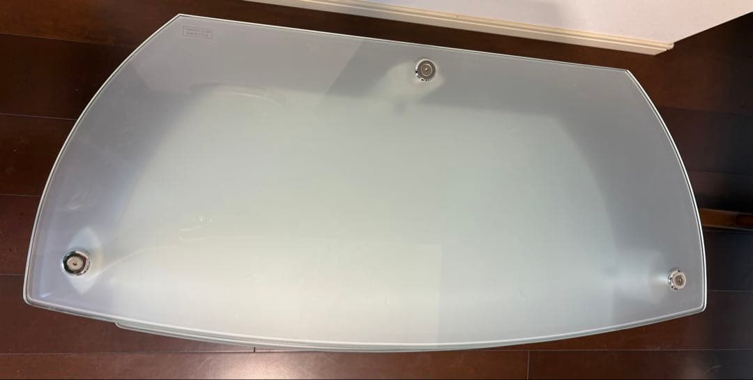 ガラステレビ台(32v~43v型対応)AVラック❤️送料無料