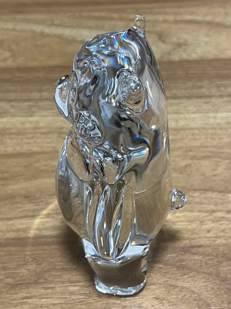 【美品】Baccarat バカラ くまモン フィギュア クリスタル 置物