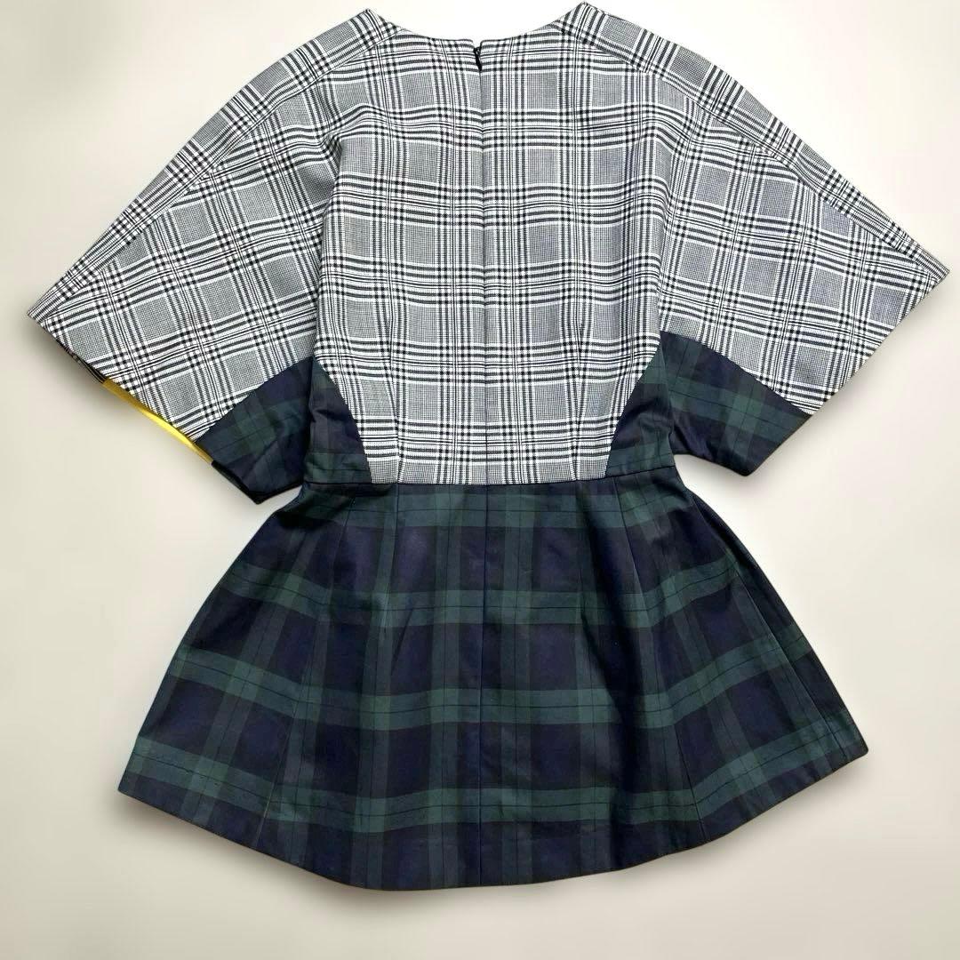 エンフォルド コンビネーション ペプラム プルオーバー ブラウス