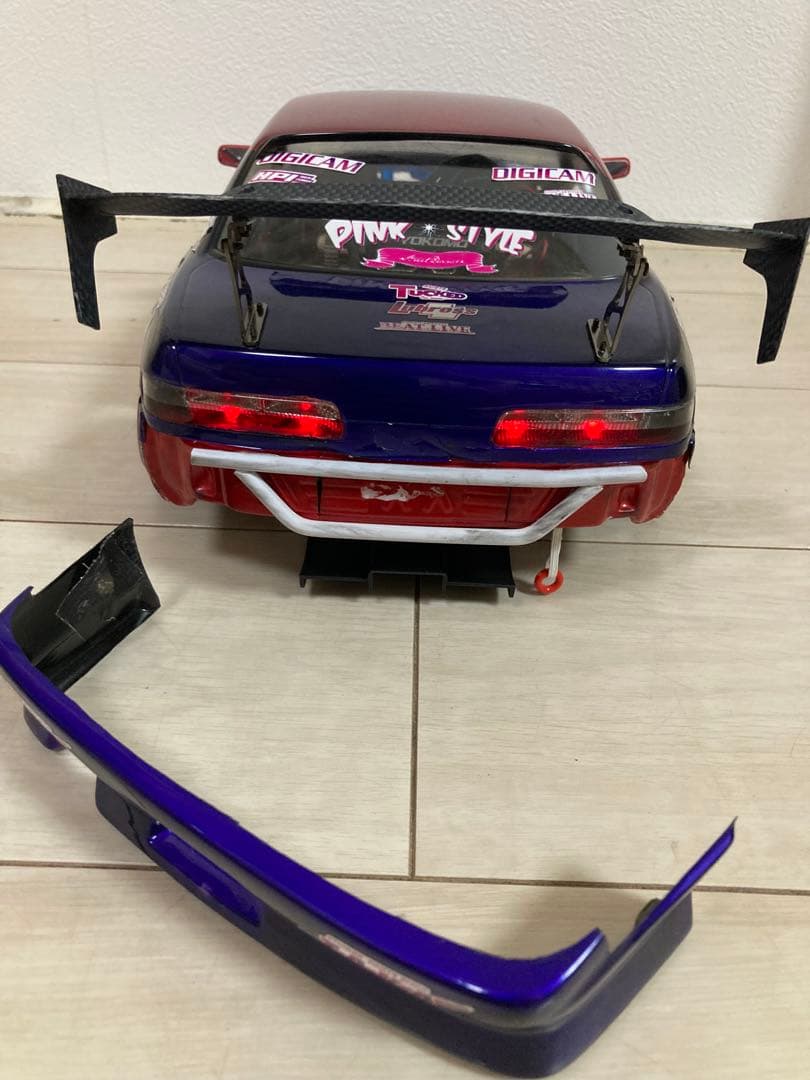 ラジコン　ボディ　シルビア　10/1