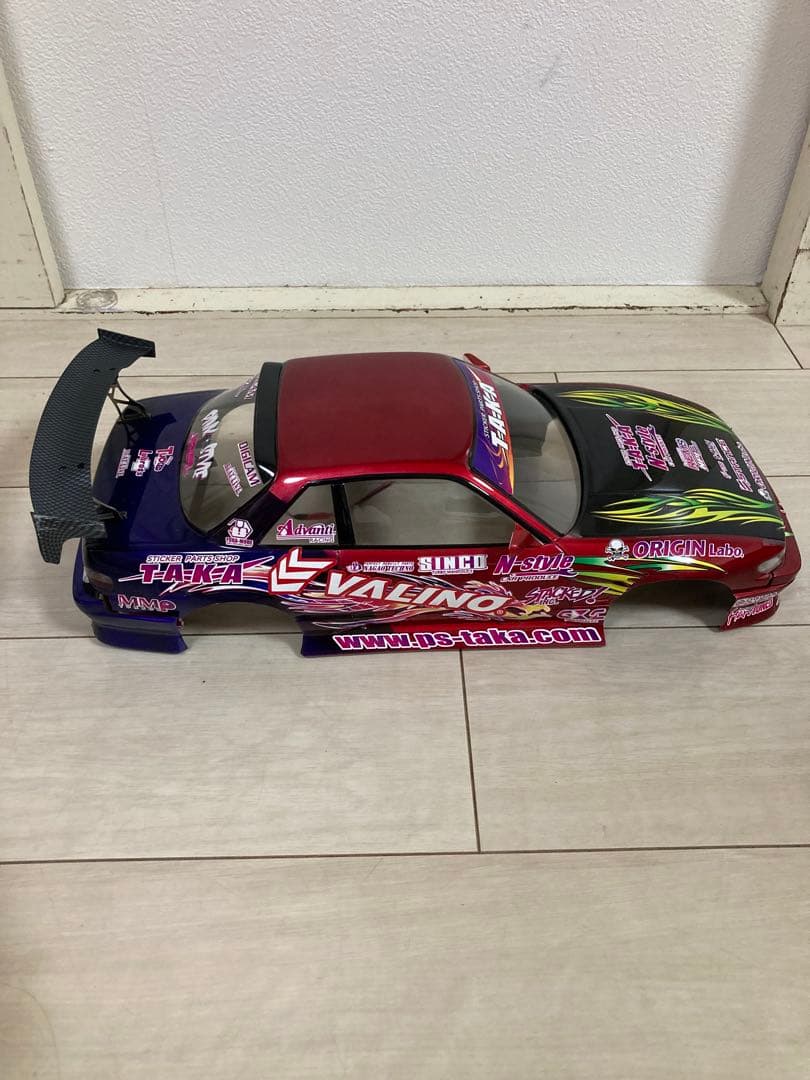 ラジコン　ボディ　シルビア　10/1