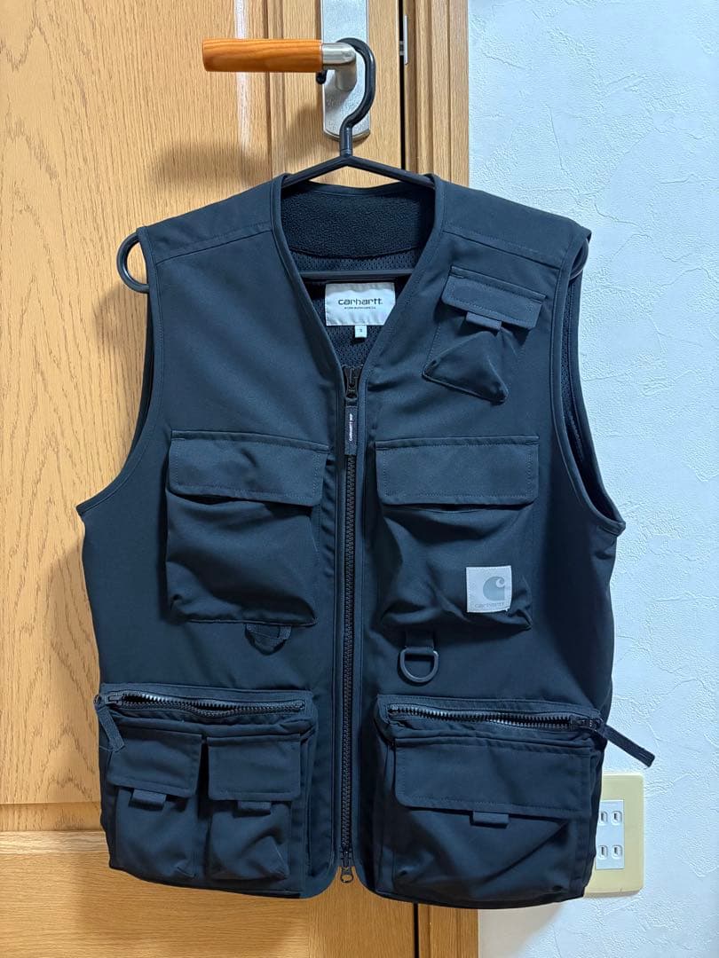 Carhartt フィッシングベスト ブラック sサイズ