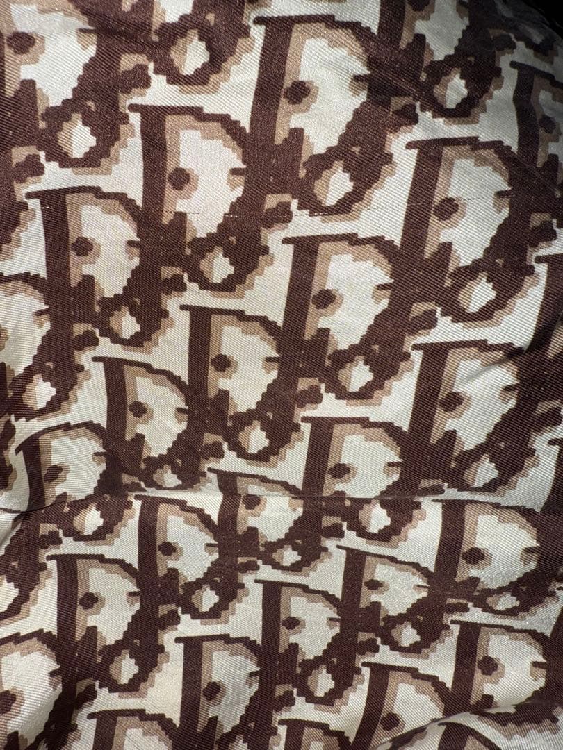 Christian Dior クリスチャンディオール　スカーフ　トロッター柄