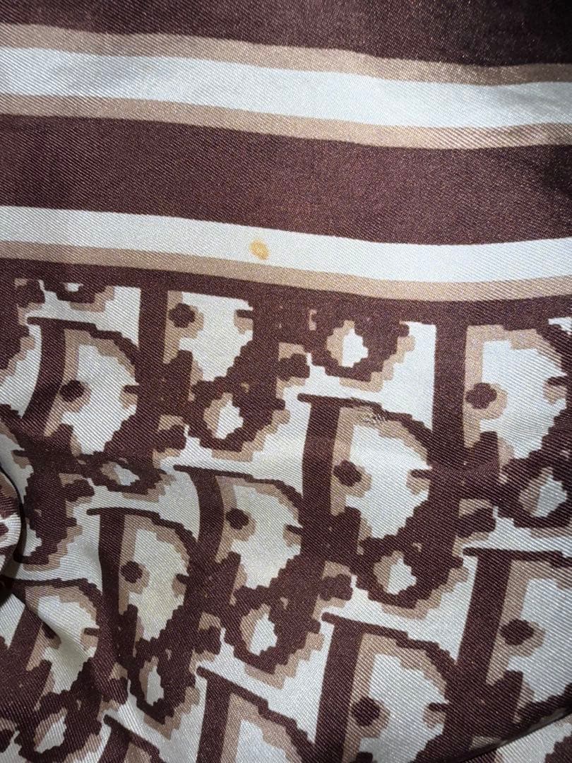 Christian Dior クリスチャンディオール　スカーフ　トロッター柄