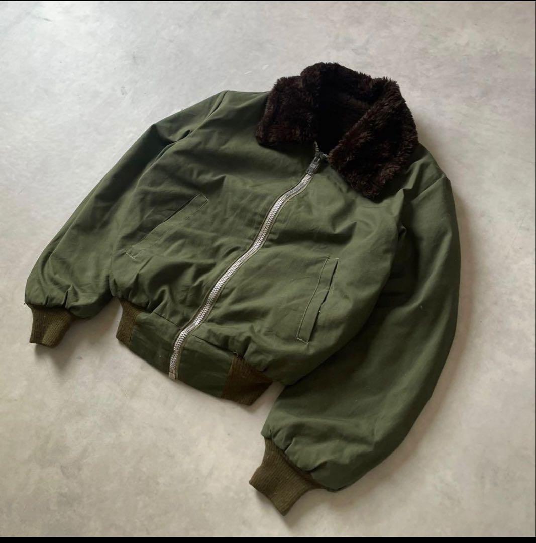 60s 70s ユーロ　ワークジャケット　ボンバージャケット　エリボア