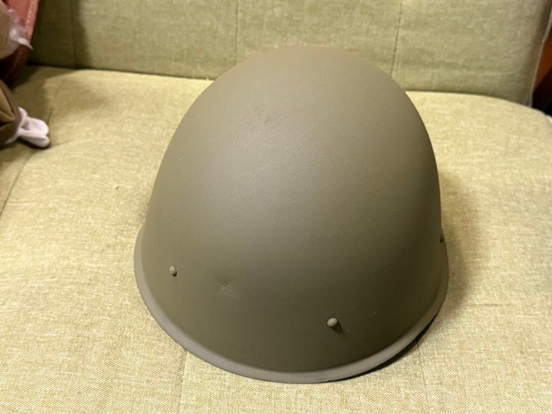 ★第二次世界大戦 ソ連軍 SSh-40型ヘルメット（レプリカ）スチール製　サバゲ